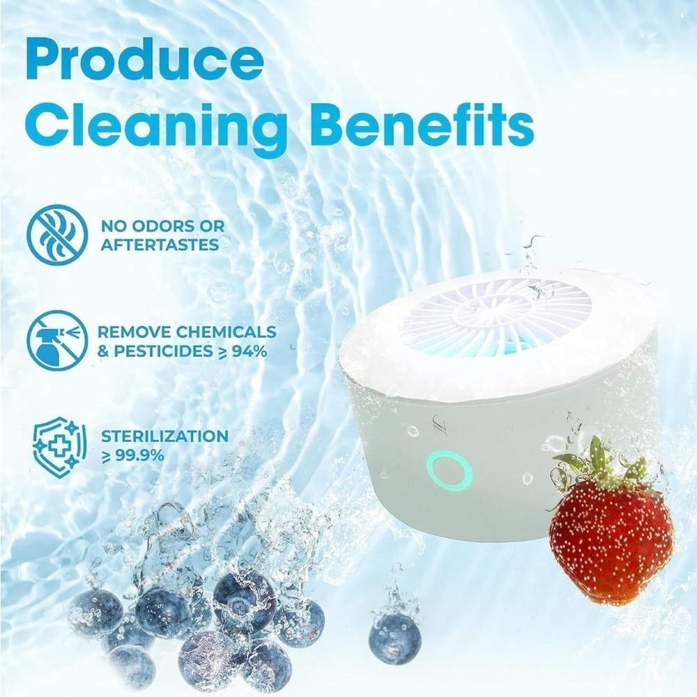 NWT JNJ Homes Fruit and Vegetable Cleaner - Picture 4 of 6